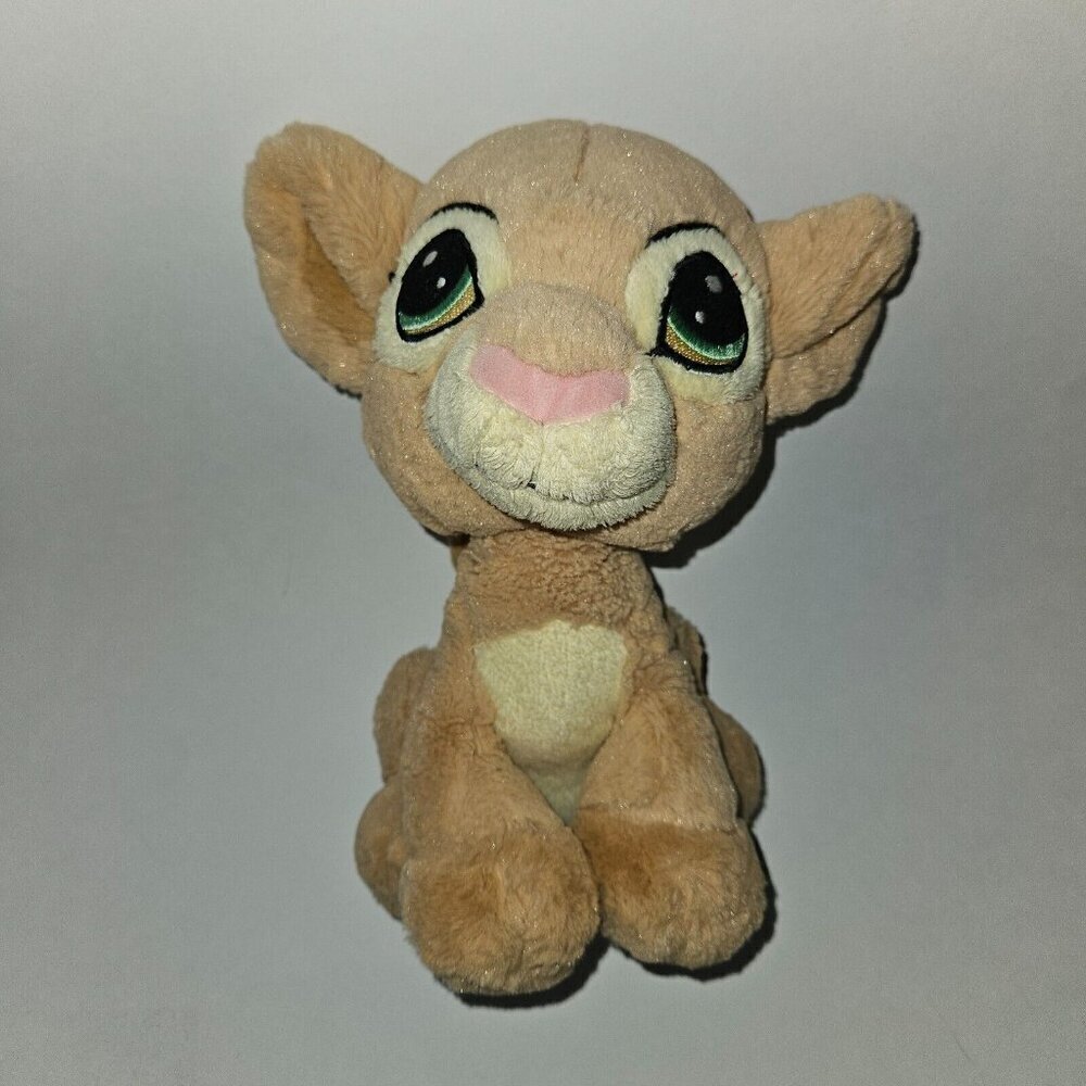 Nala Lion King Disney Parks Plush Cub 9.5" Stuffed Animal Toy Lovey Big Sewn Eye